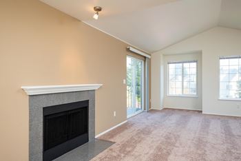 Fireplace in select homes*